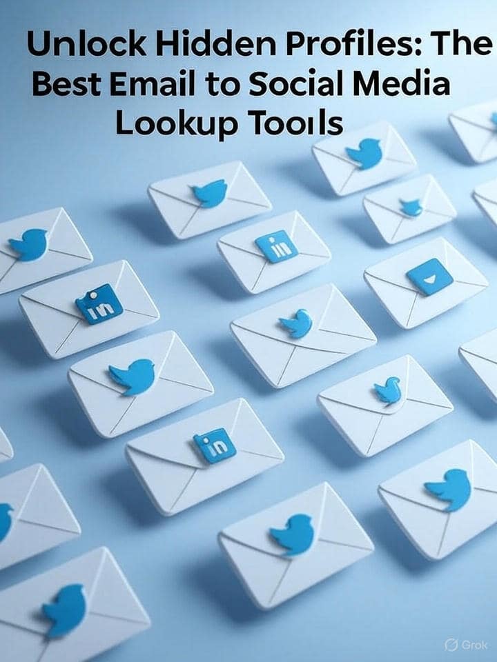 Unlock Hidden Profiles: The Best Email to Social Media Lookup Tools