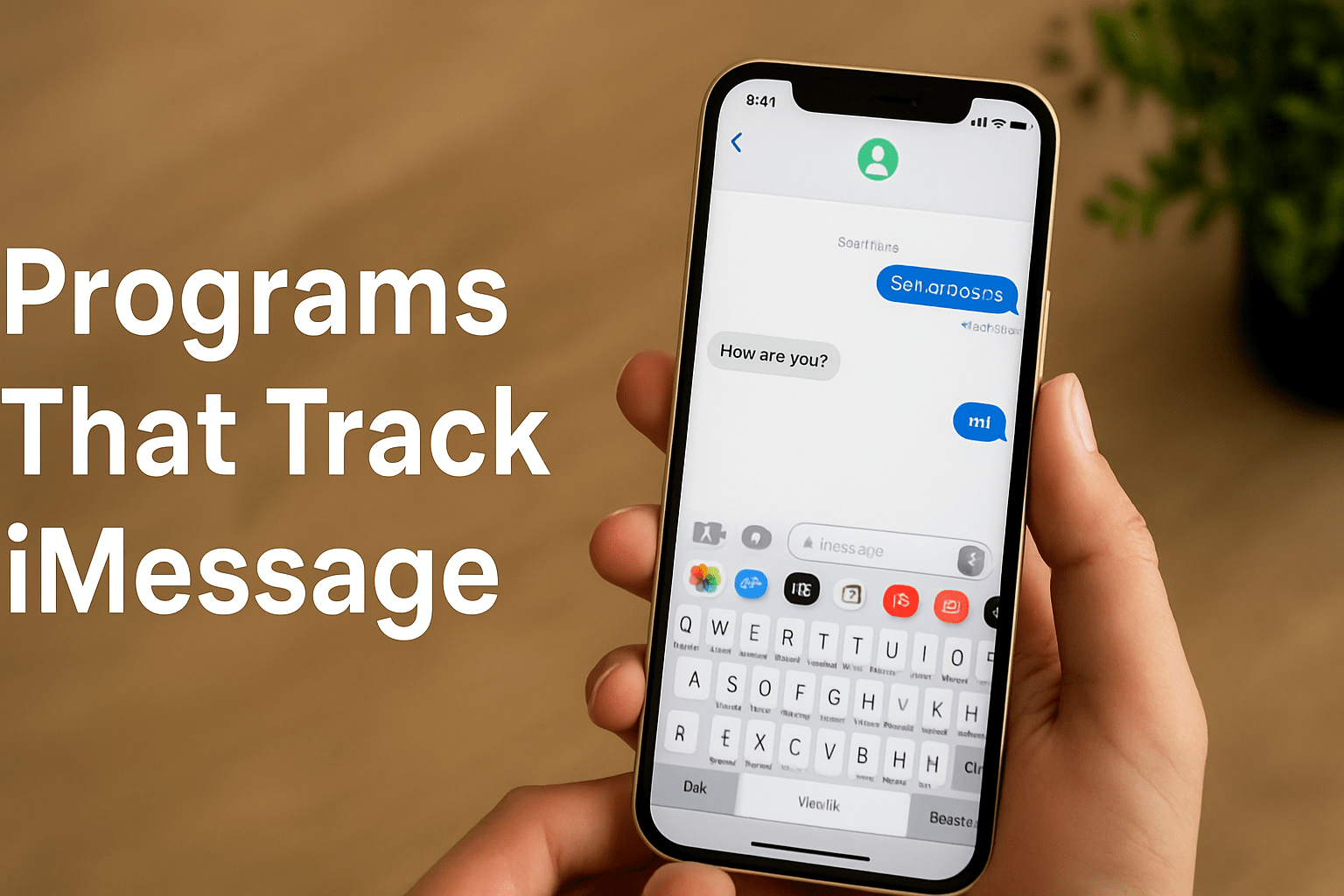 Programs That Track iMessage