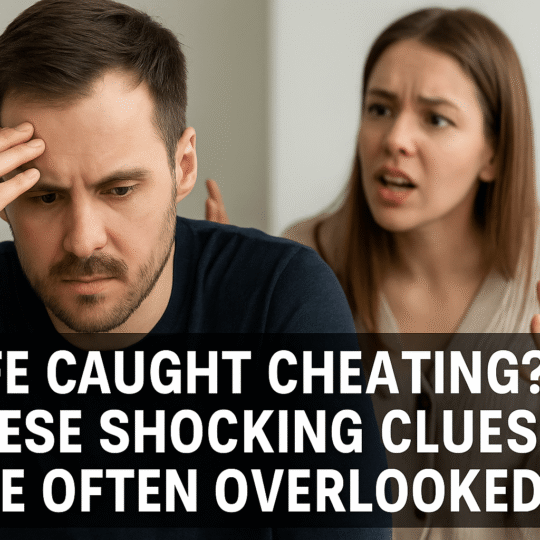 wife caught cheating