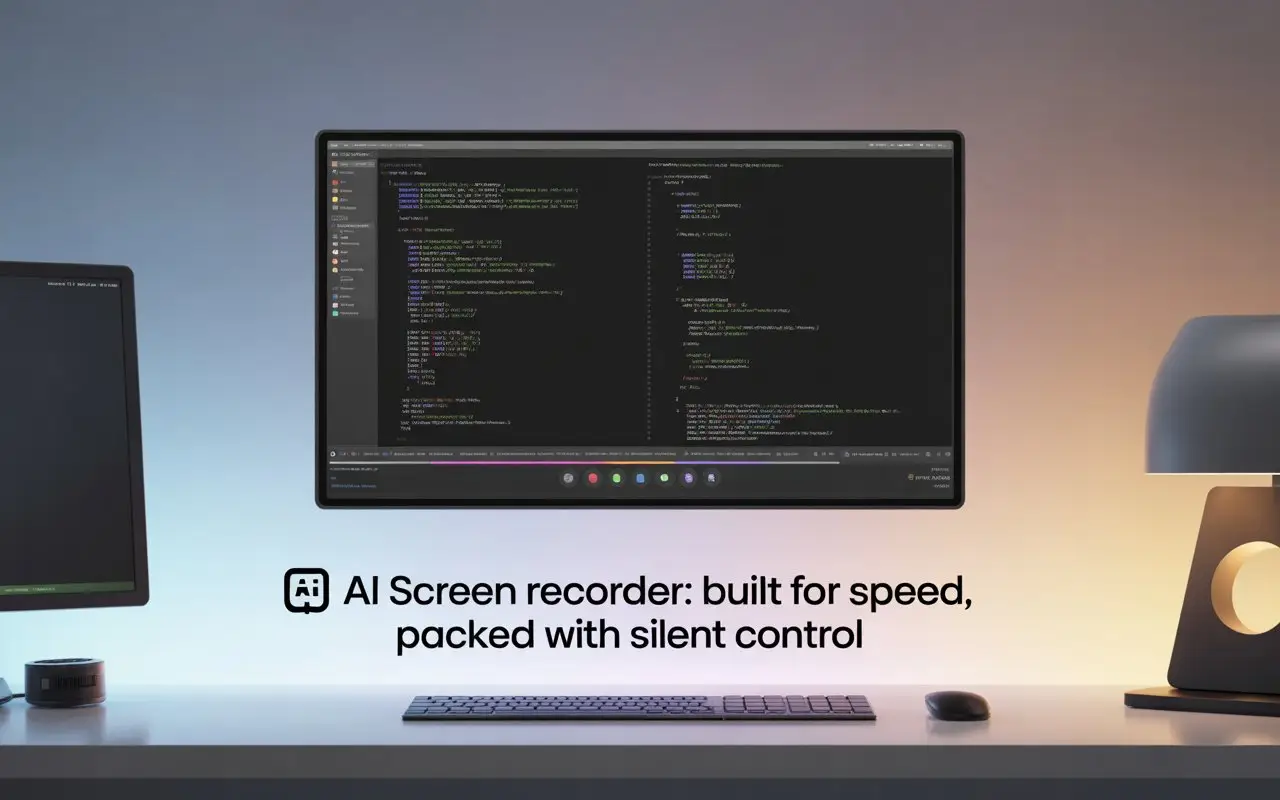 AI Screen Recorder Built for Speed, Packed with Silent Control