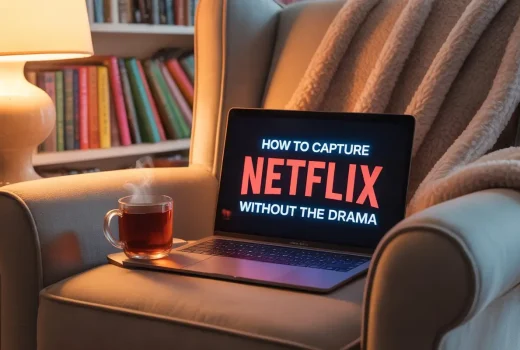 Smart & Simple: How to Screen Record Netflix Without the Drama