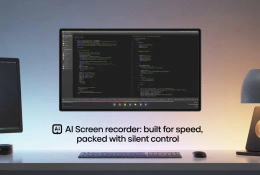 AI Screen Recorder Built for Speed, Packed with Silent Control